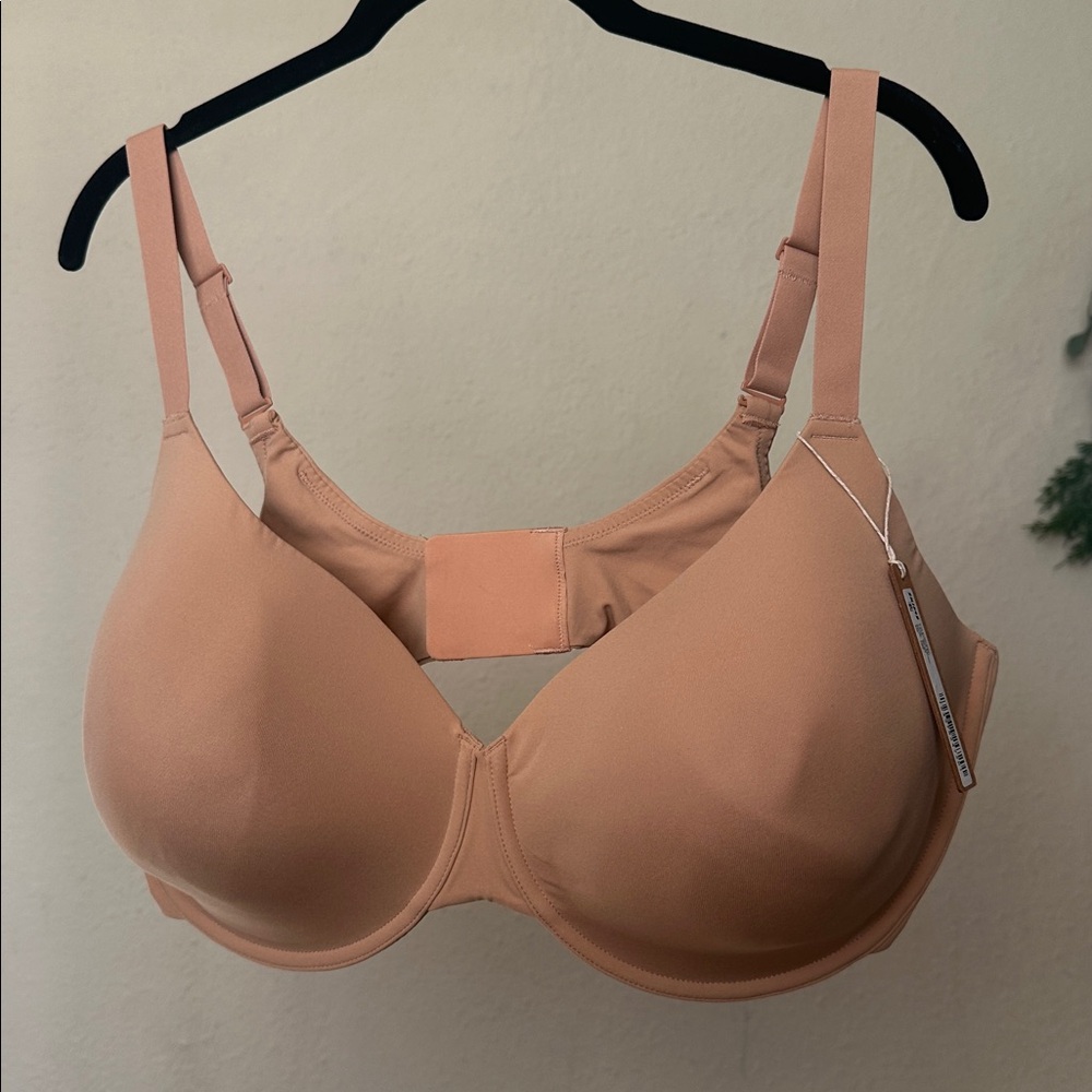 Skims Fits Everybody T-shirt Demi Bra Ochre Size 44DD